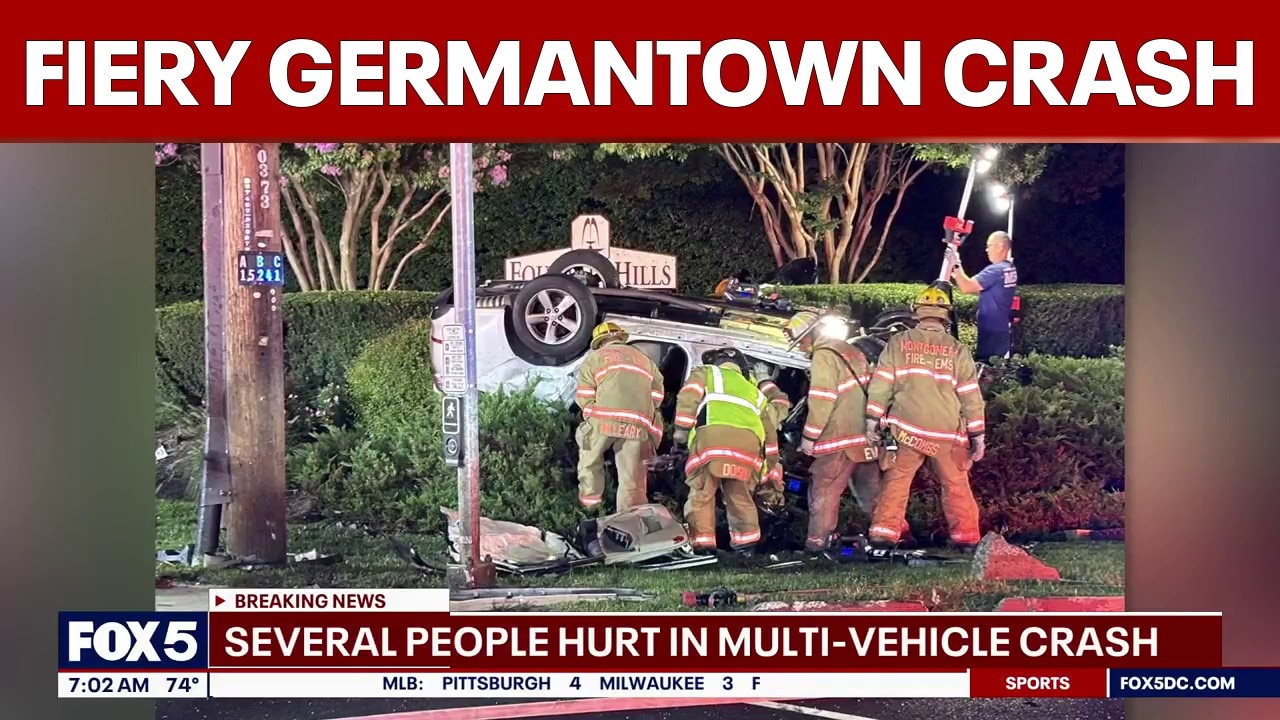 Fiery Germantown 'mass casualty' crash