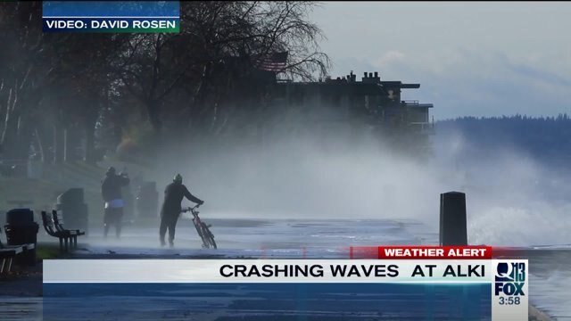 High winds hit Puget Sound area