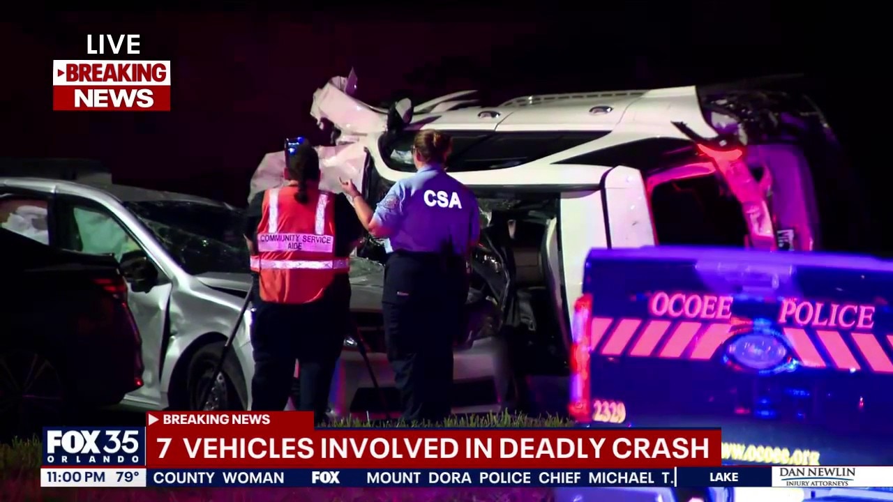 1 dead, several injured in multi-vehicle crash in Ocoee, police say