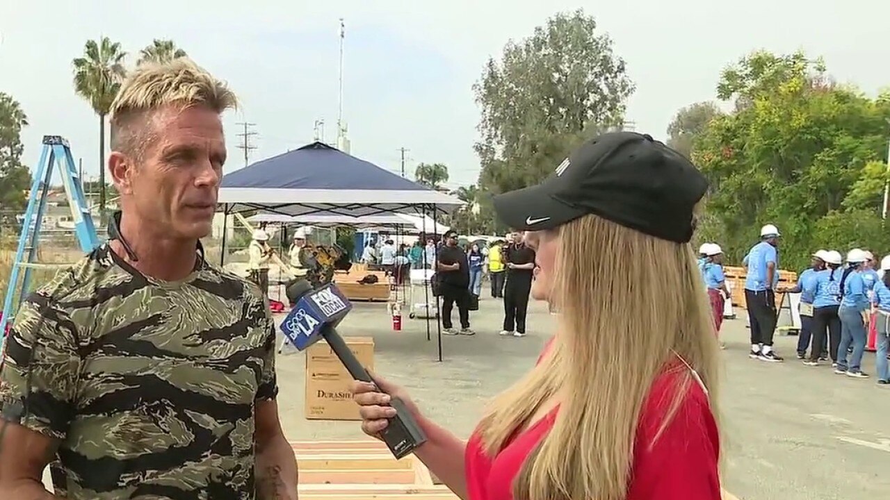 David Chokachi joins Habitat for Humanity event benefitting fire victims