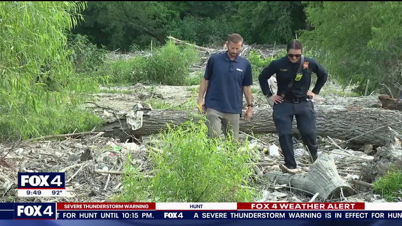 First-responders rescue woman from Dallas ravine