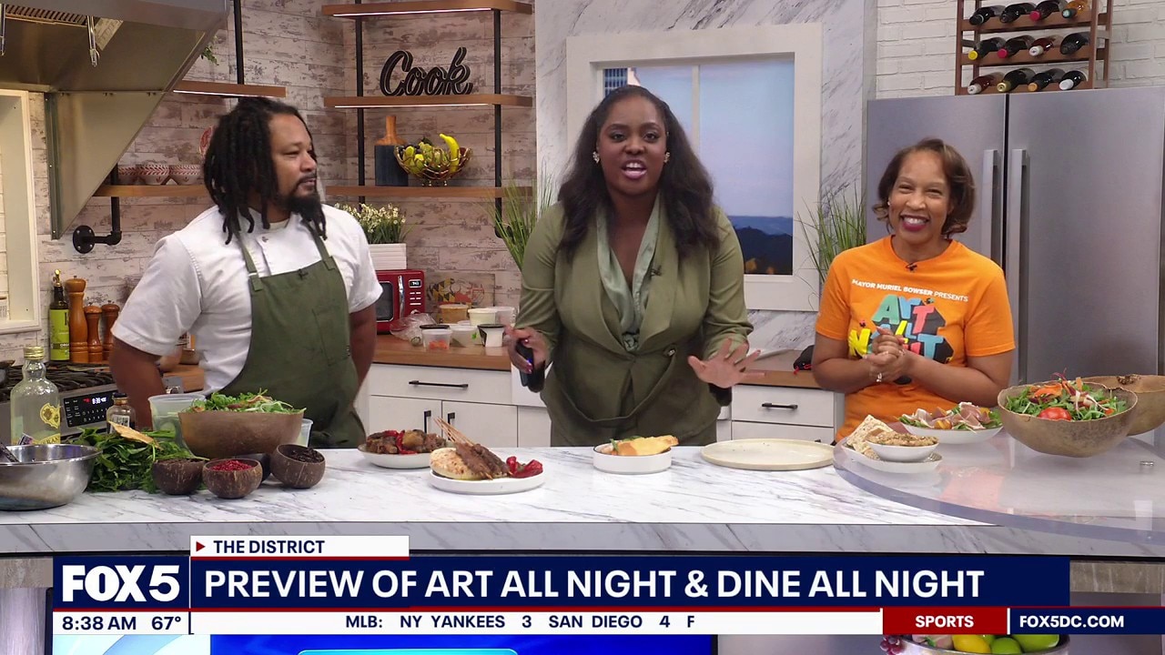 Previewing Art All Night and Dine All Night