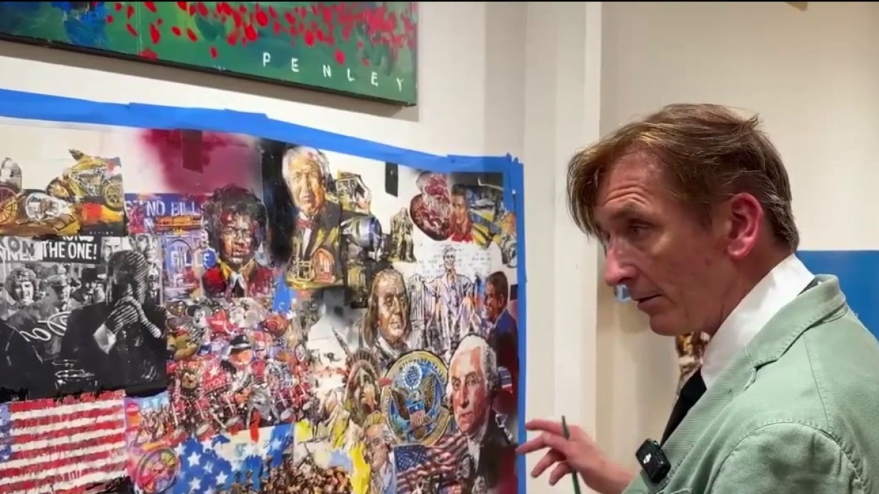 America250: Artist Steve Penley honors country's history