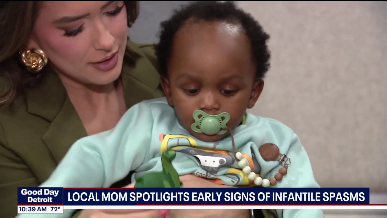 Local mom spotlights early signs of infantile spasms