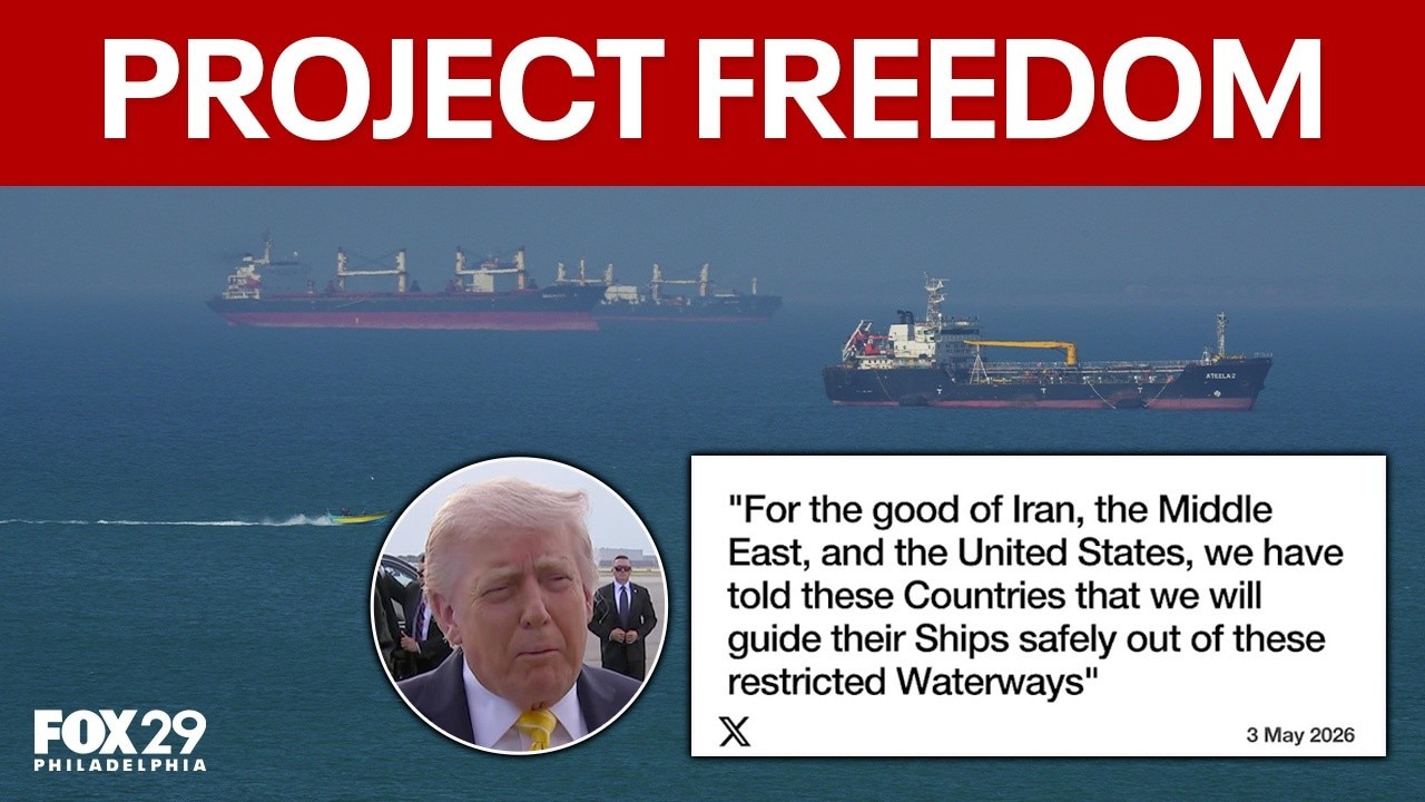 US to begin escorting stranded ships from Strait of Hormuz