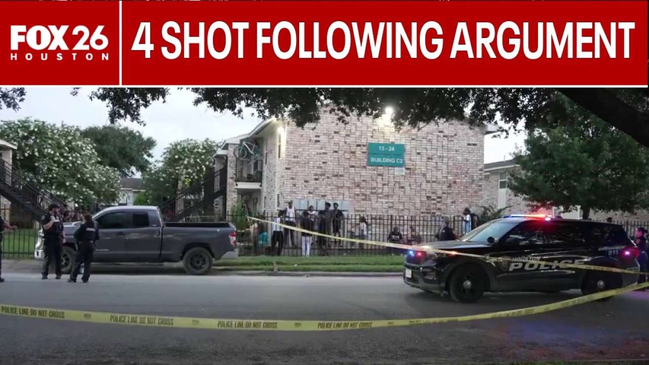 4 shot following argument in Houston's Fifth Ward