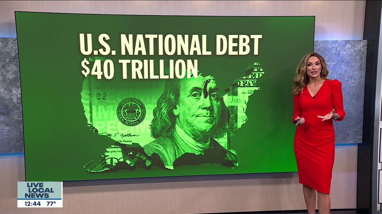 US national debt surpasses record $40 trillion