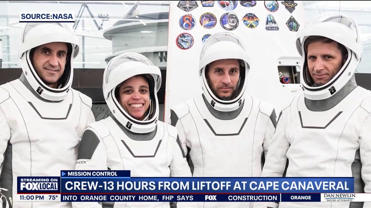 NASA, SpaceX set for Crew-13 launch to International Space Station