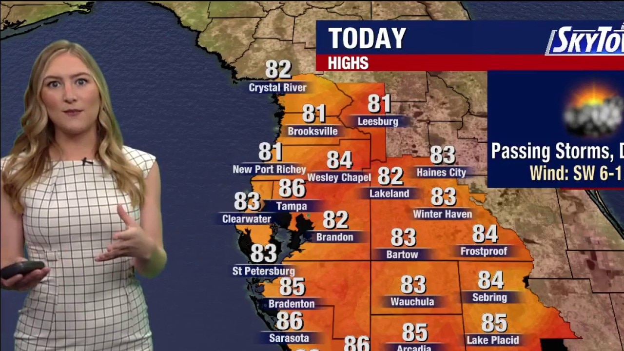 Tampa weather | Sunday morning forecast