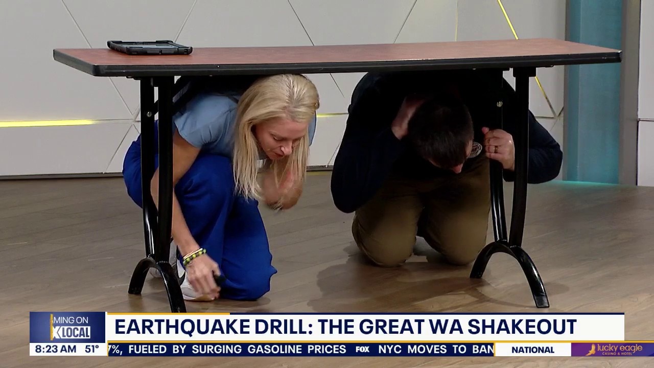 Earthquake drill: The Great WA ShakeOut happening Thursday