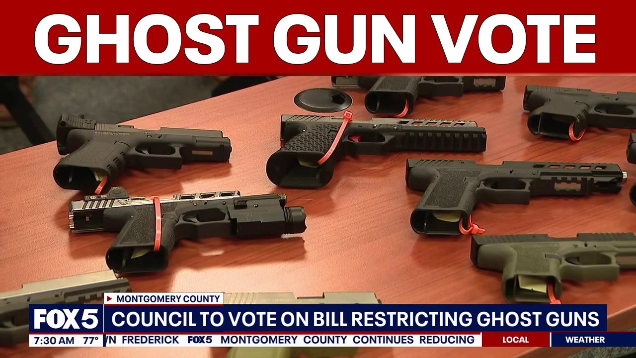 Montgomery Co. Council to vote on updated ghost gun restrictions