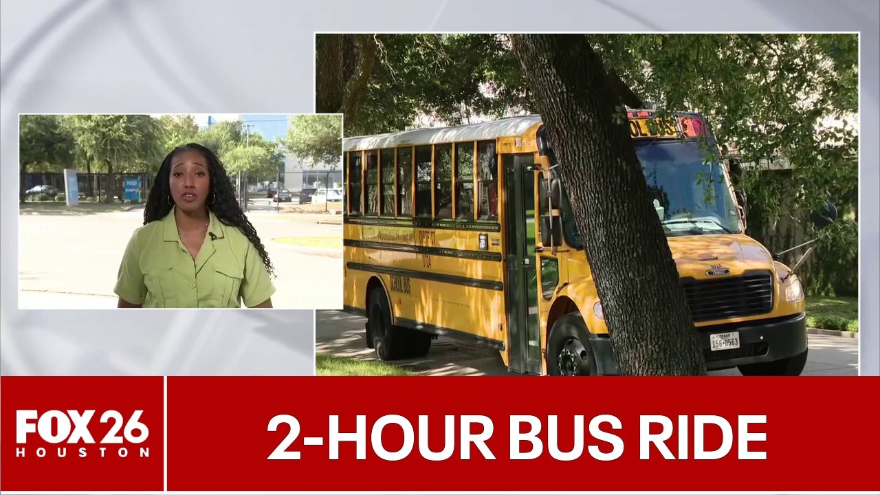 Houston ISD mom says son spent hours on bus ride home