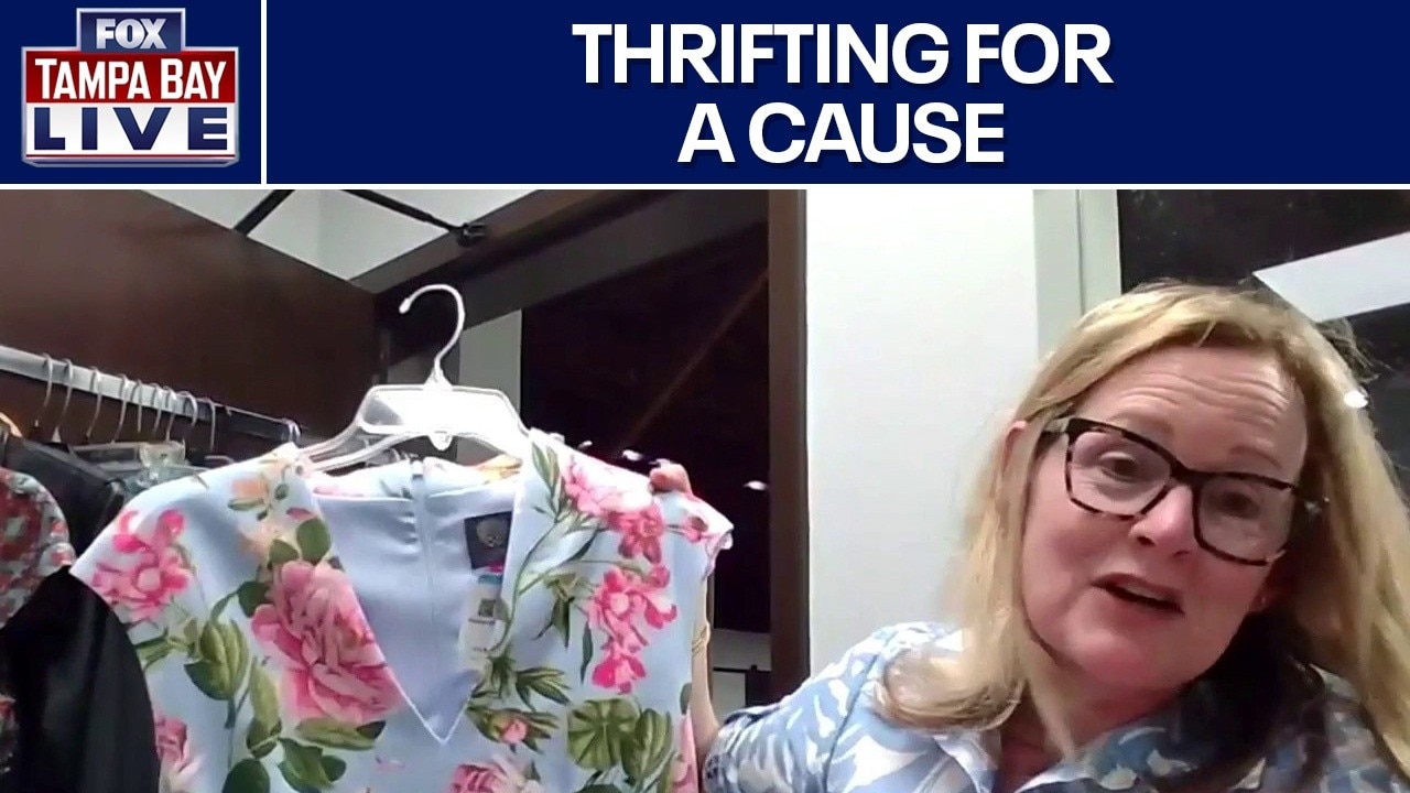Giving back to the community by thrifting