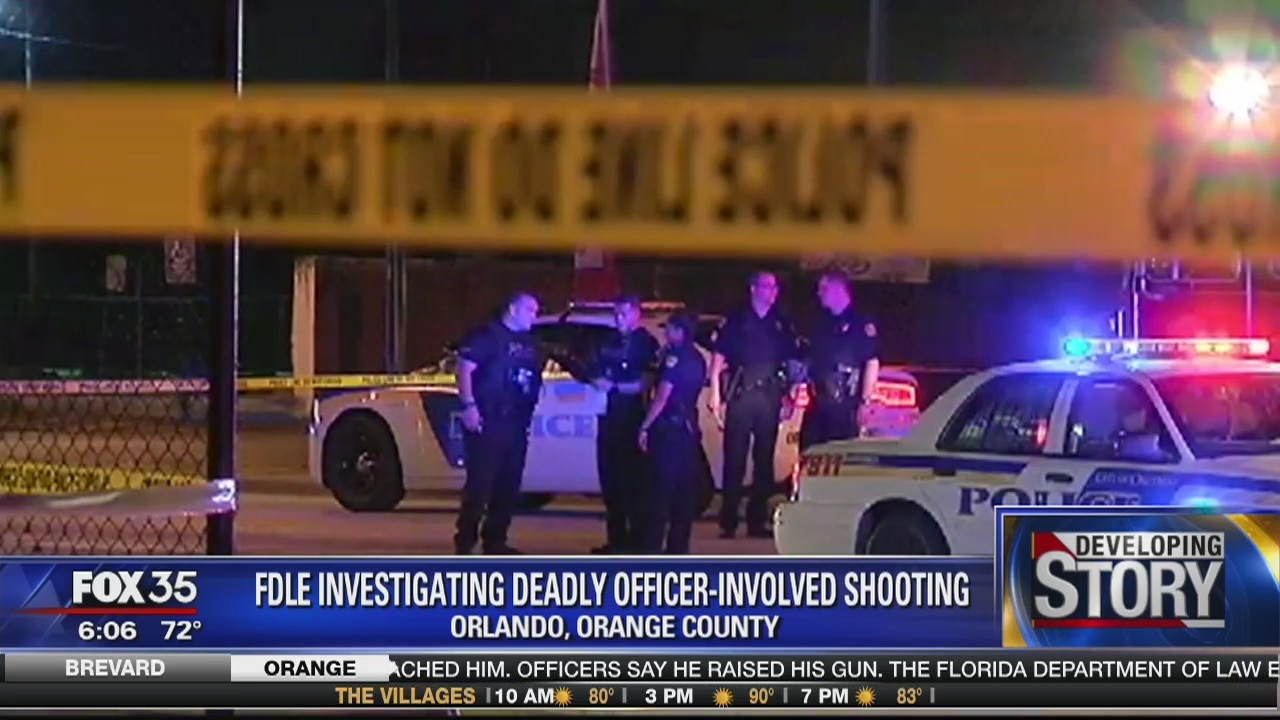 FDLE investigating deadly officer shooting | FOX 35 Orlando