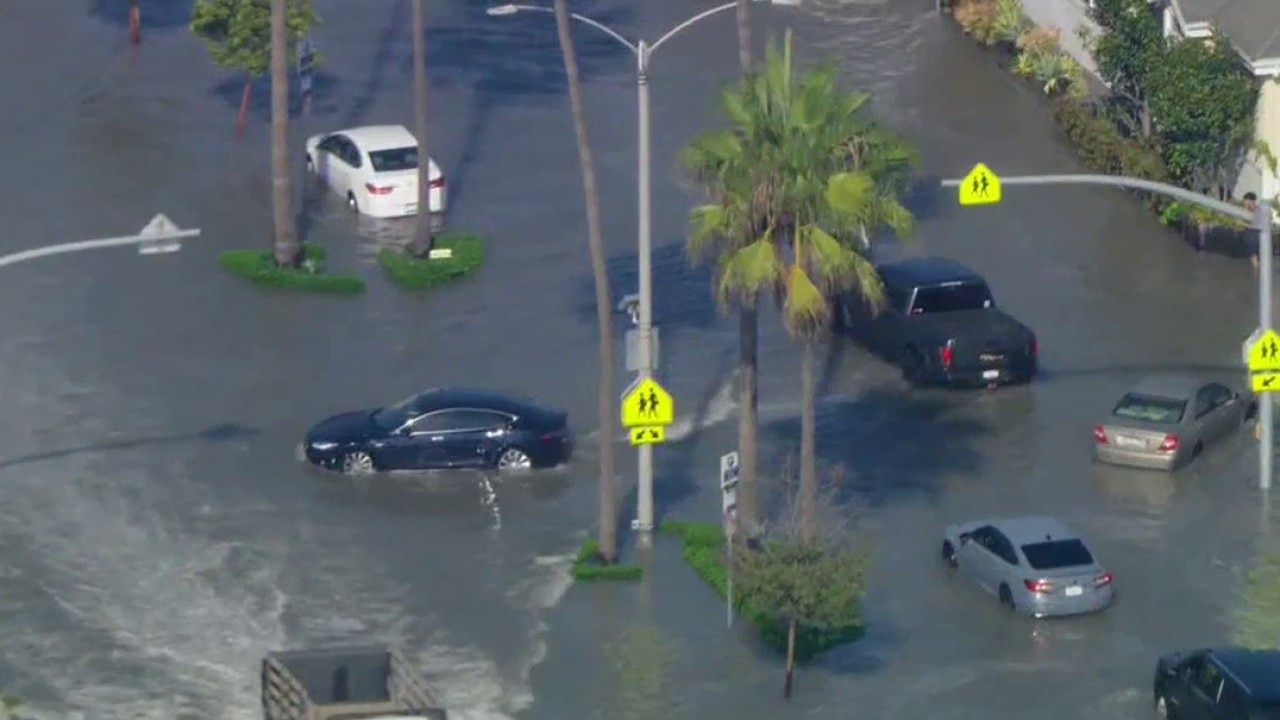 Newport Beach experiences severe flooding 