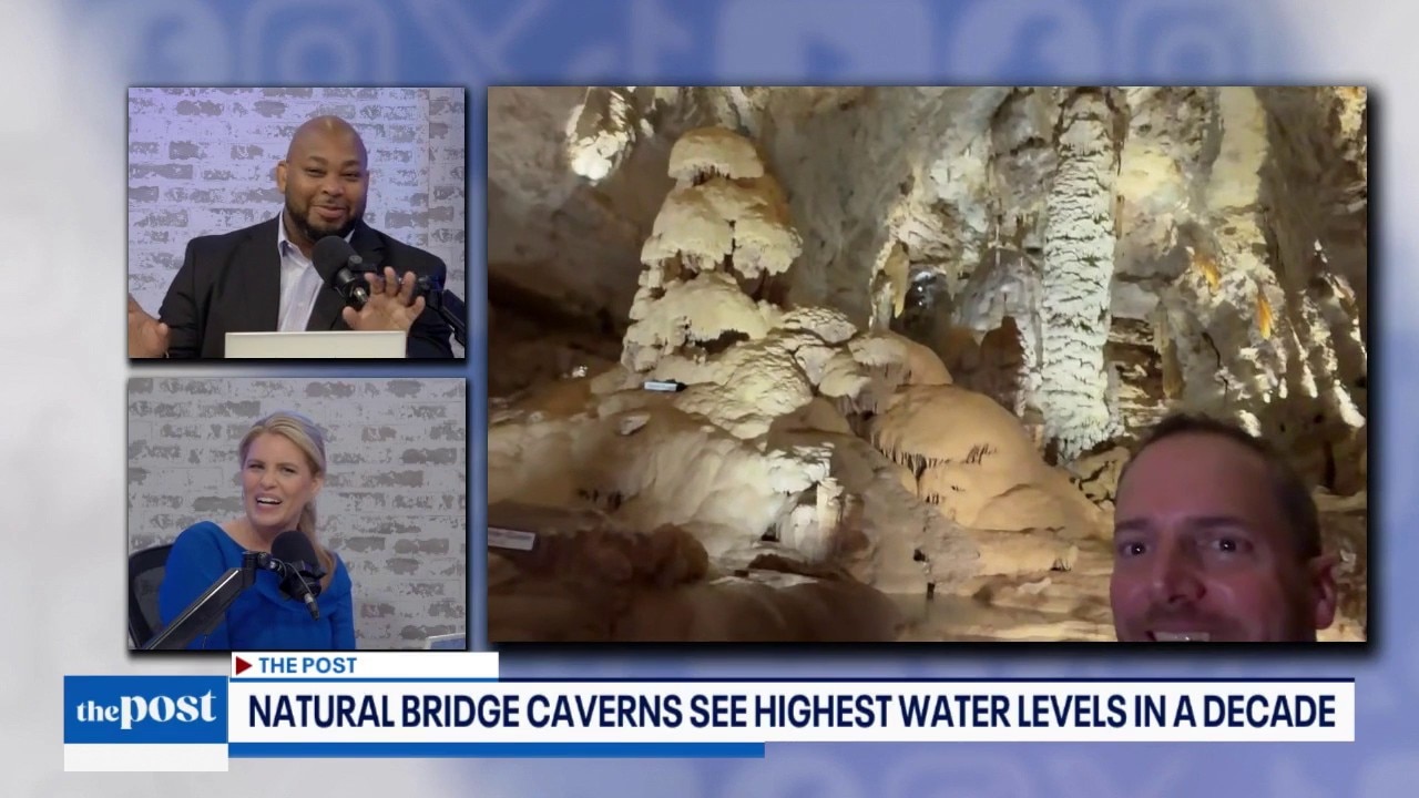 Inside Natural Bridge Caverns | The Post