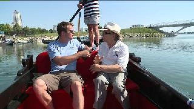 Chip hits the water for Festa Italiana