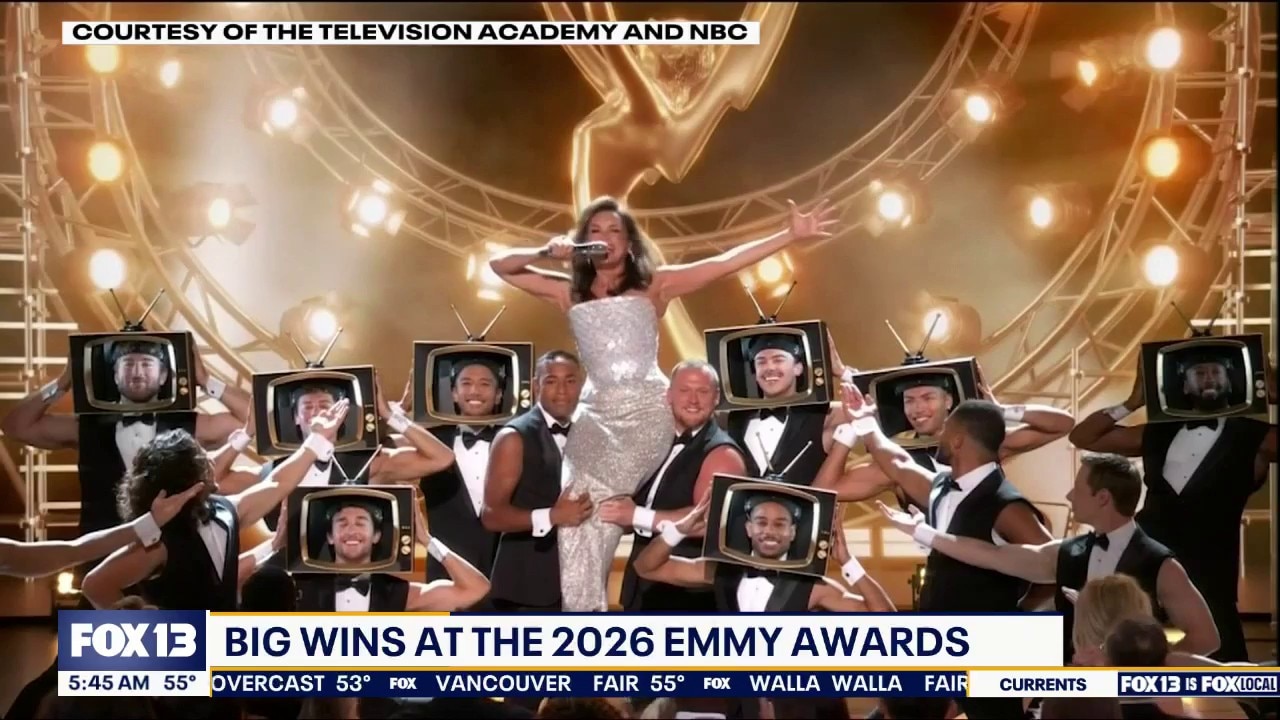 Big wins at the 2026 Emmy Awards