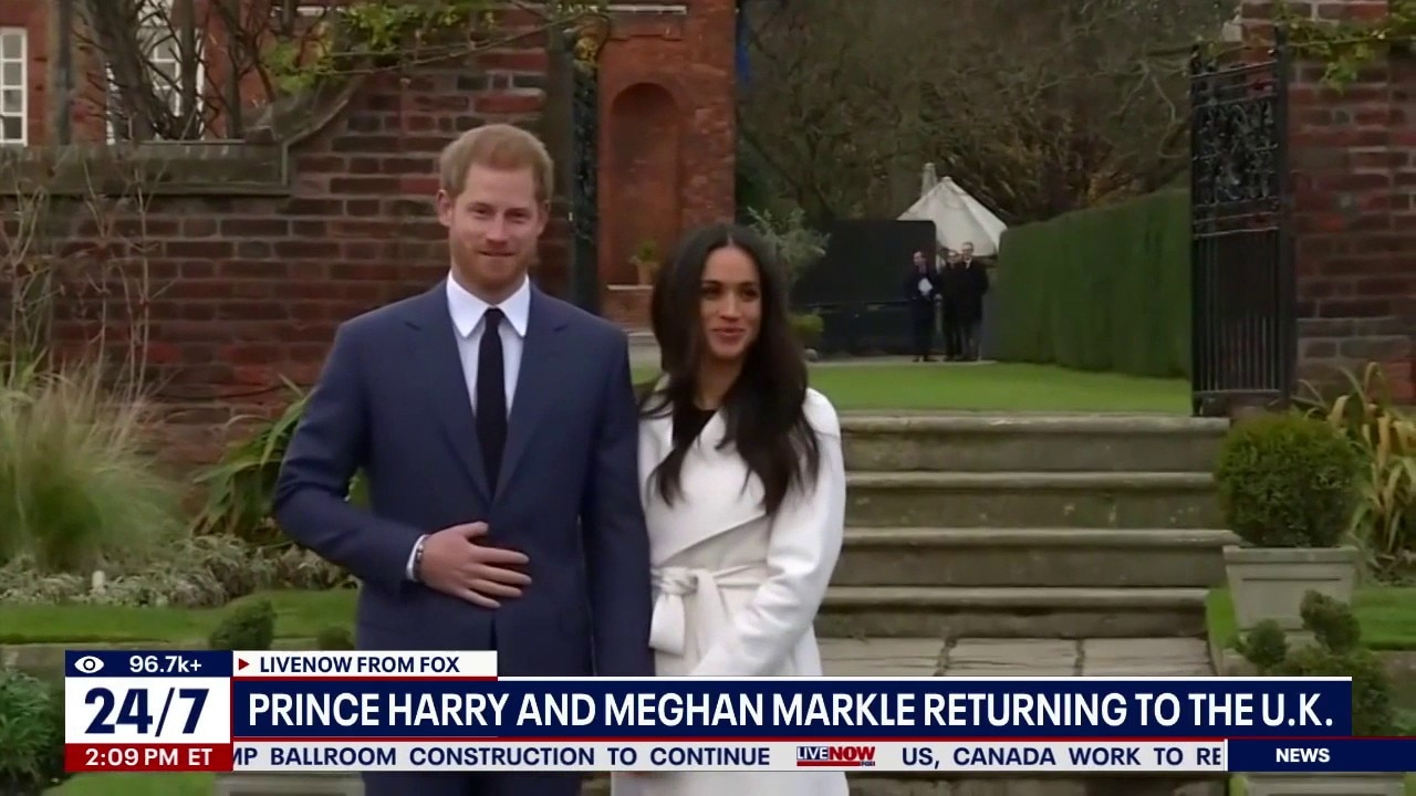 Prince Harry, Meghan Markle returning to the UK