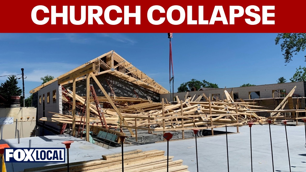 Hagerstown church addition under construction collapses: 2 workers injured