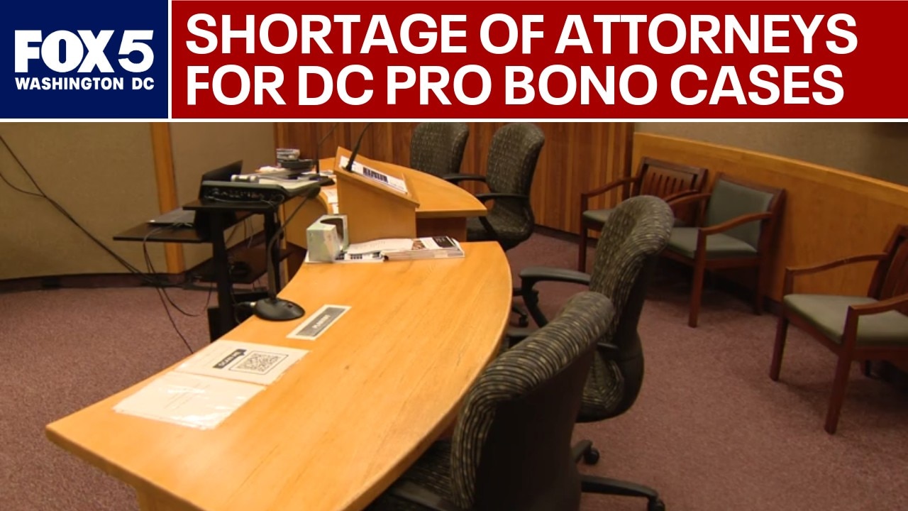 DC judges sound alarm over shortage in lawyers to take on pro bono cases