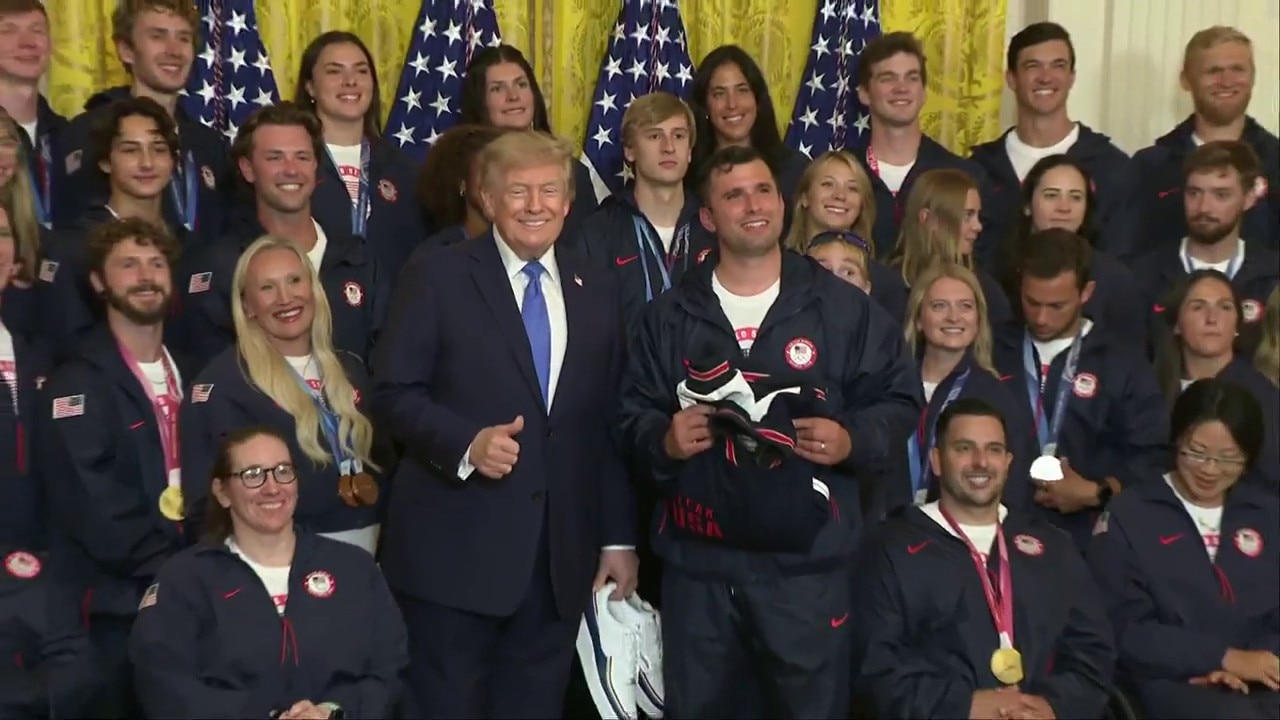 Trump congratulates Paralympic athletes  [FULL]