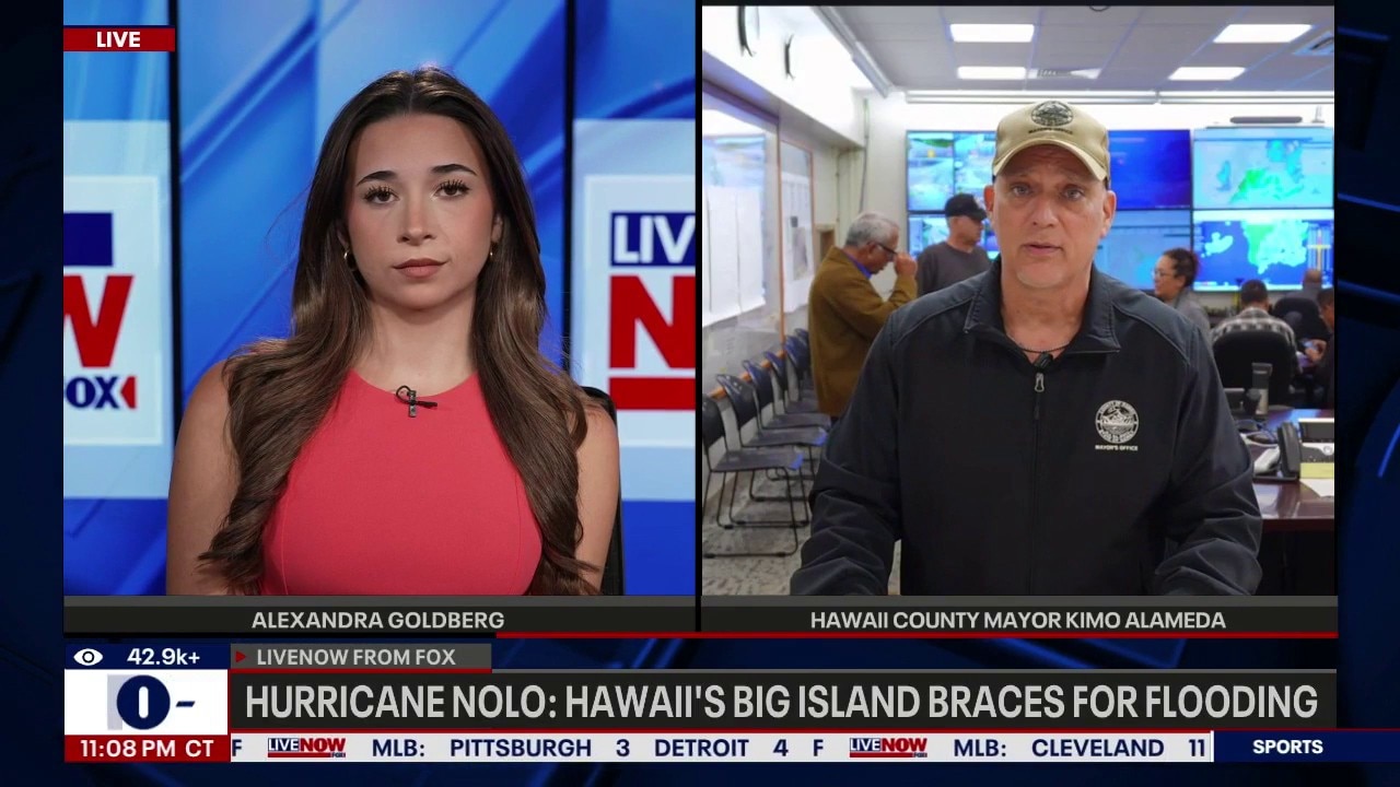 Hurricane Nolo: Hawaii's Big Island braces for floods