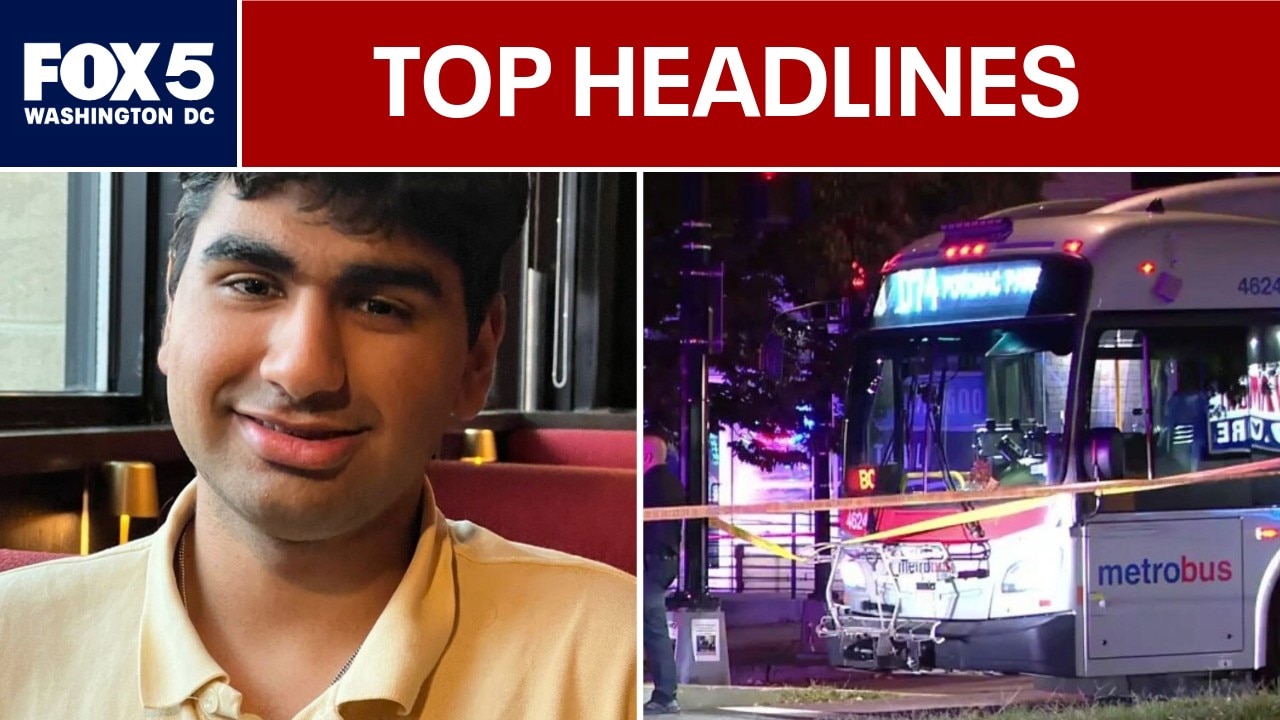 Pedestrian struck by Metro Bus; search continues for missing UMD student 