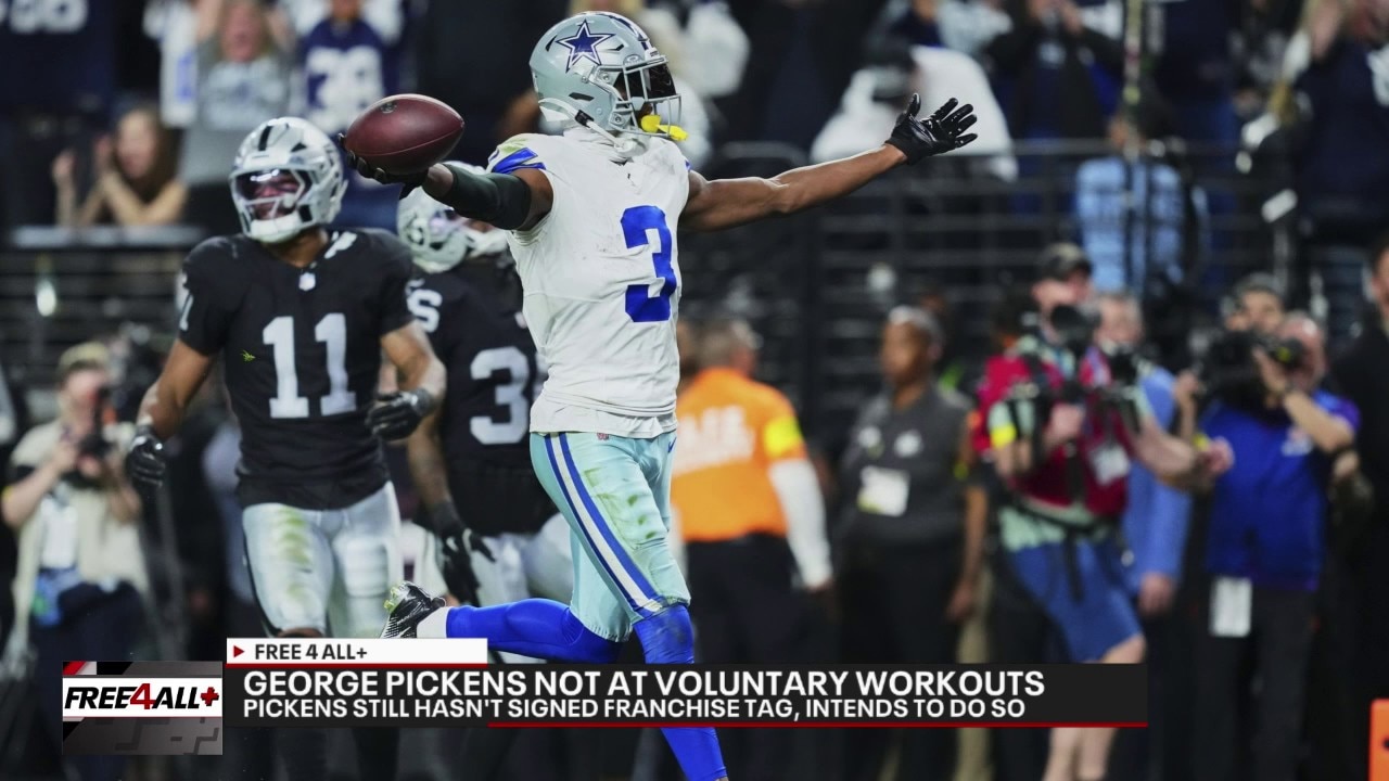 George Pickens skips workouts, hasn't signed franchise tag