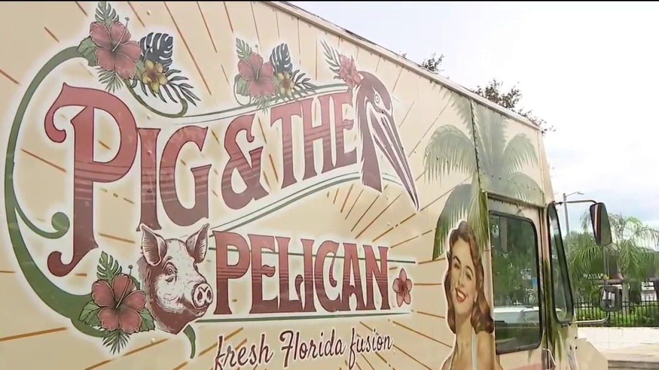 Pig & The Pelican visits FOX 13