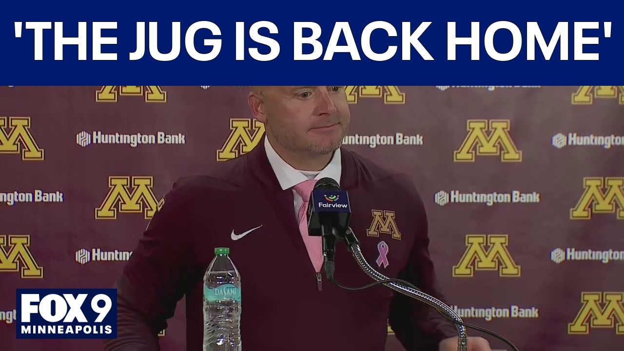 P.J. Fleck after beating Michigan: 'That's what college football is all about'
