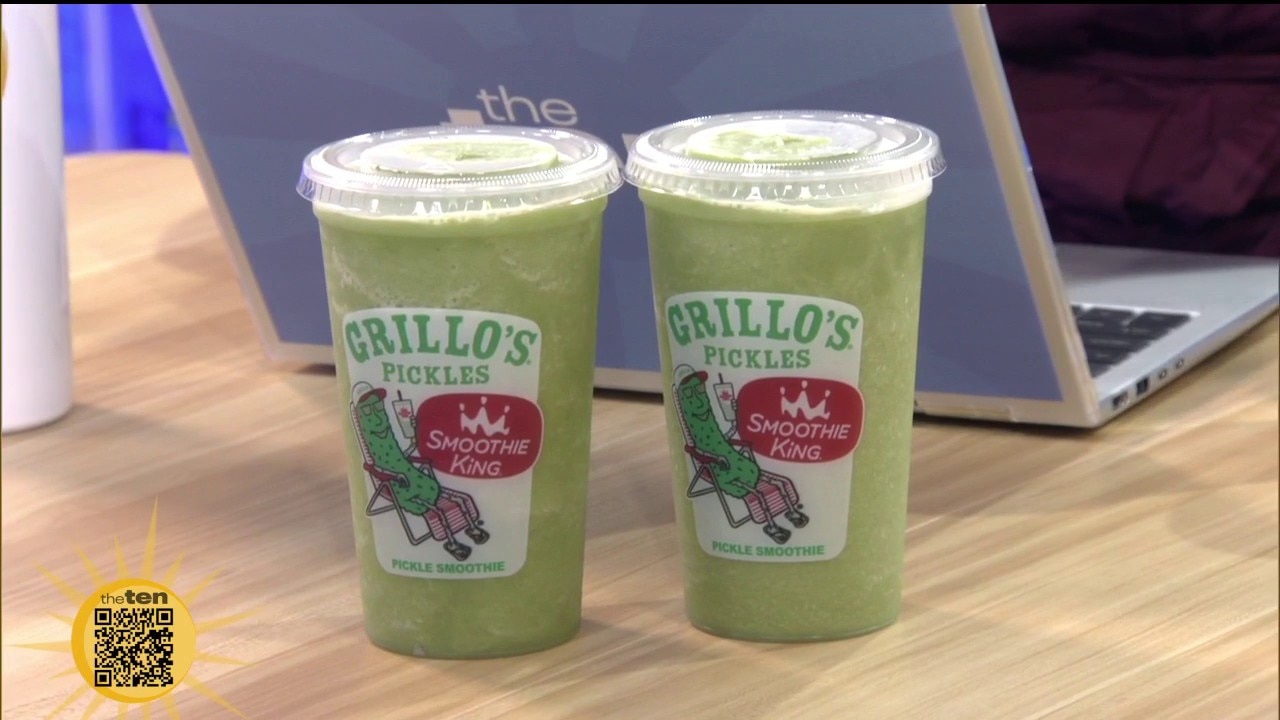 Smoothie King's collaboration with Grillo's Pickles |The Ten