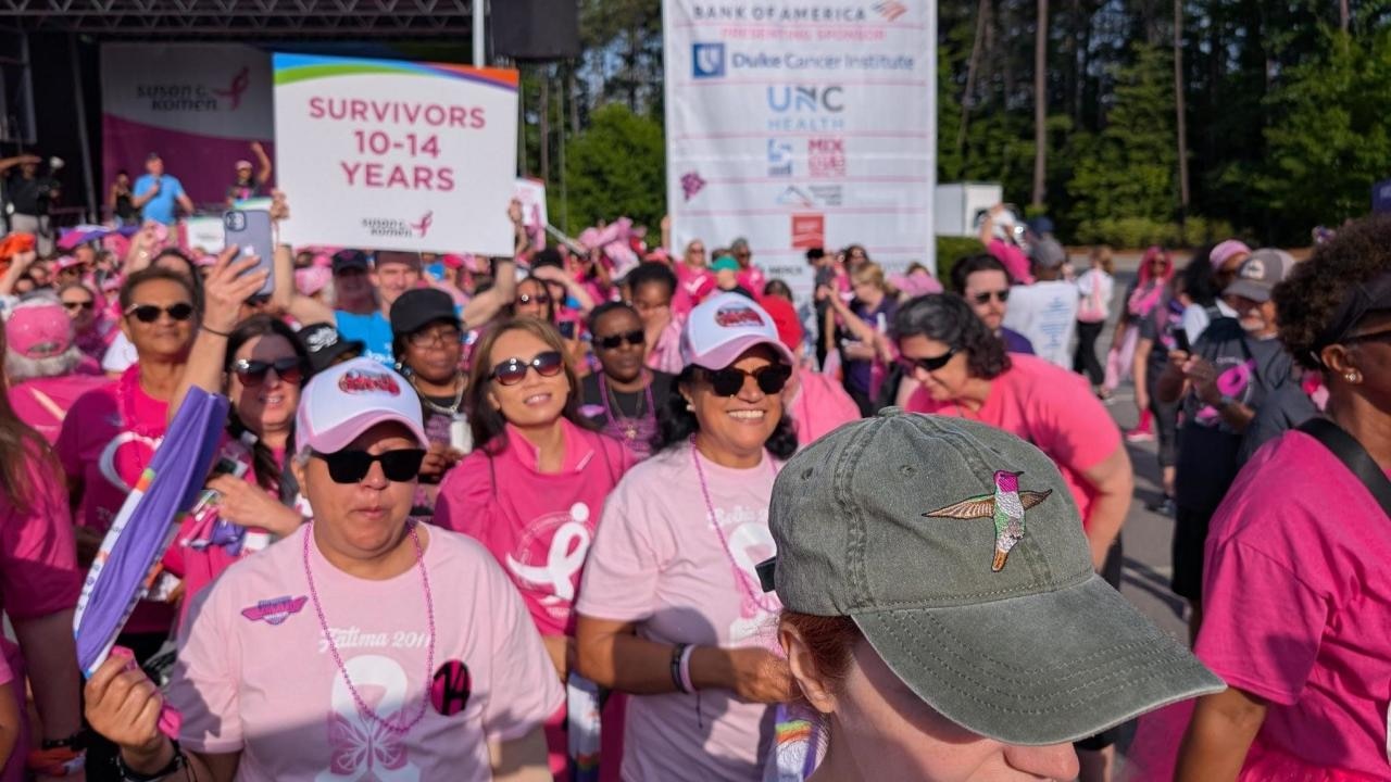 Thousands participate in the 2026 Komen Triangle Race for the Cure