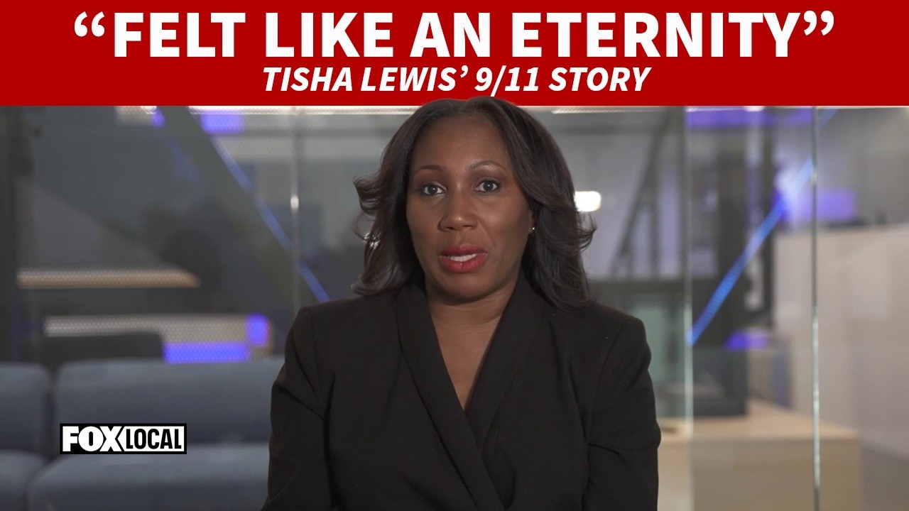 "Felt like an eternity": Anchor & reporter Tisha Lewis remembers 9/11
