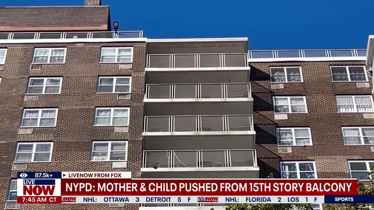 NYPD: Mother & baby pushed from 15th floor 