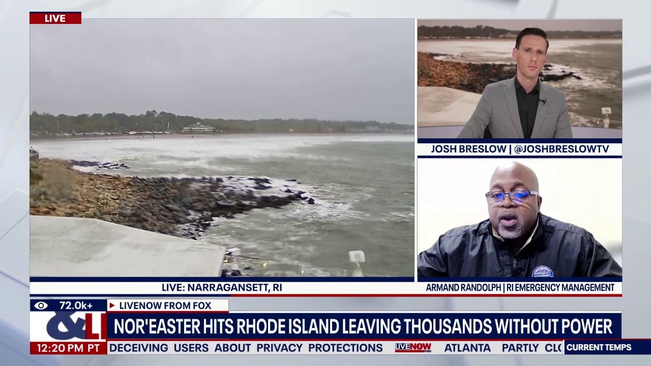 Nor'easter hits Rhode Island 