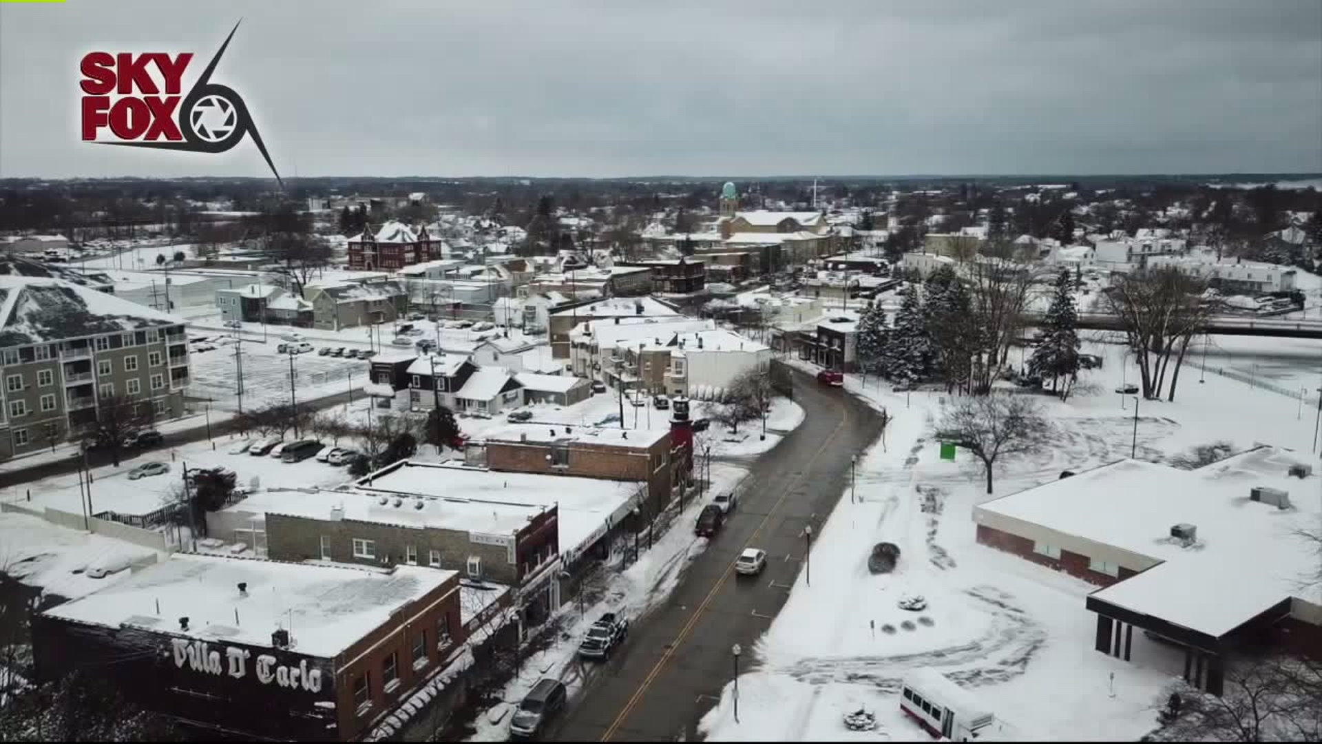 Racine snowfall