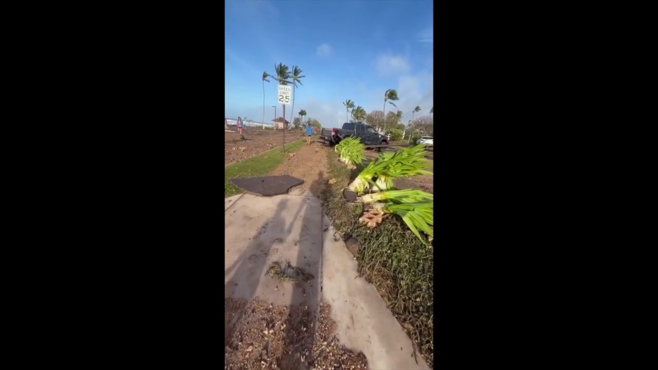 Hurricane Lowell Causes Damage at Sheraton Resort on Kauai