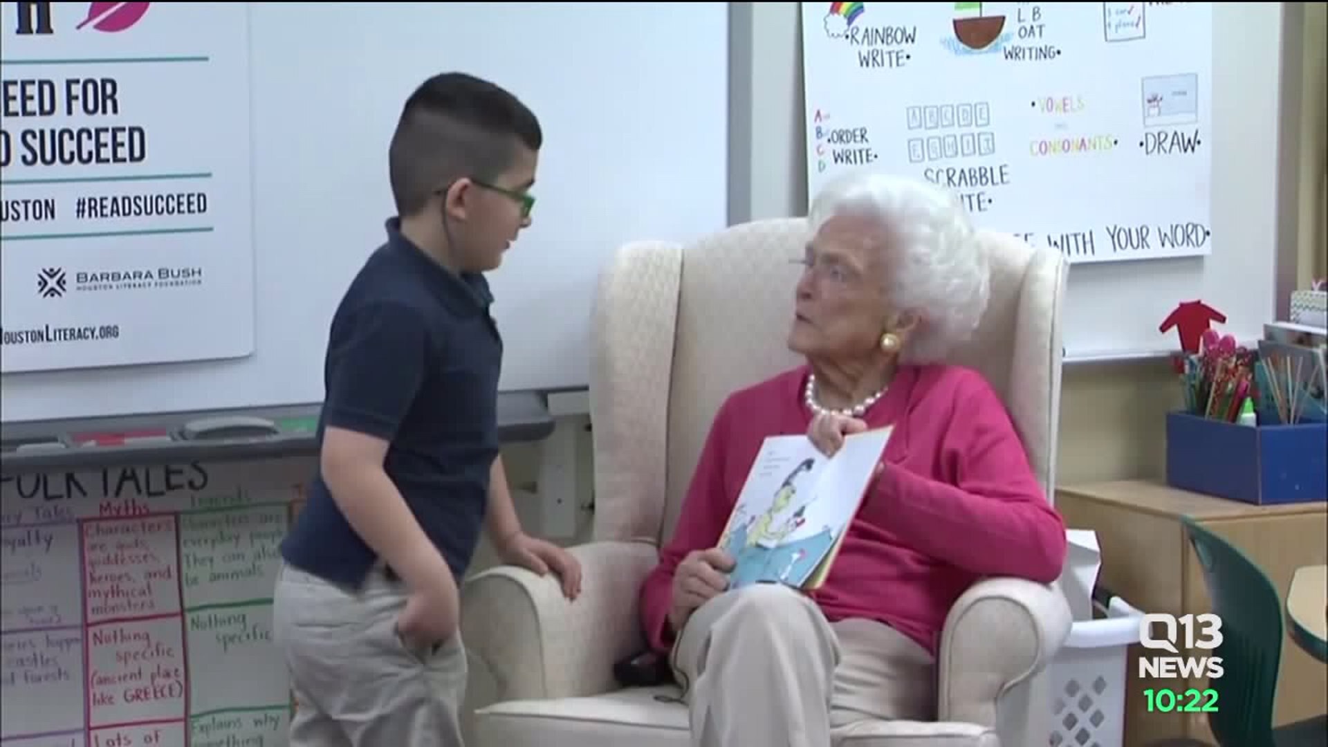 Barbara Bush in failing health