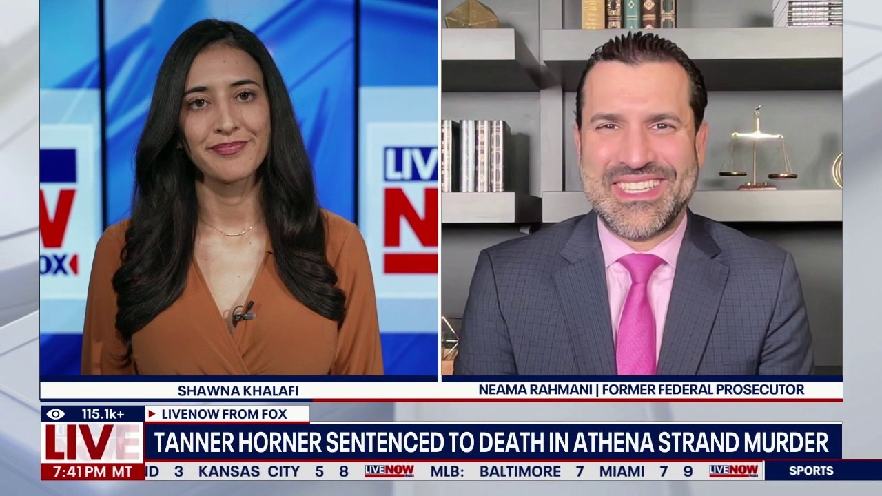 Tanner Horner sentenced to death in Athena Strand murder