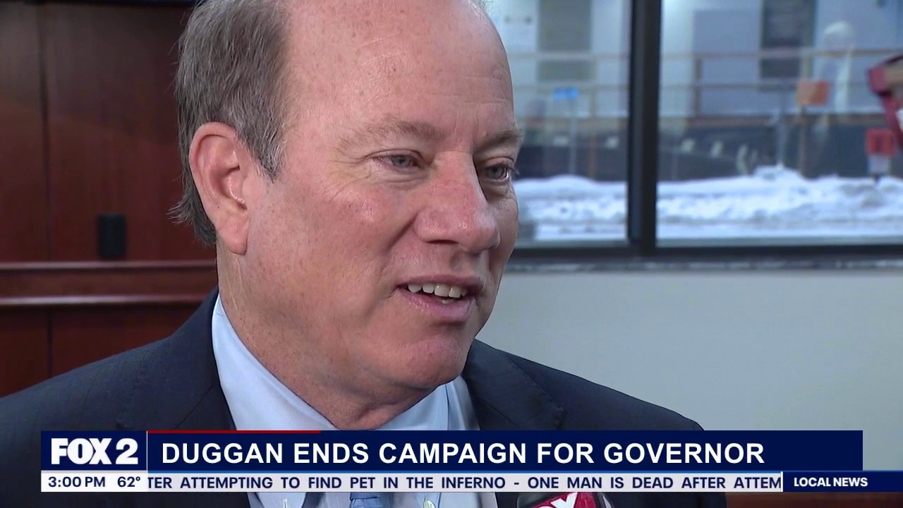 Oakland U prof on Duggan ending campaign for governor