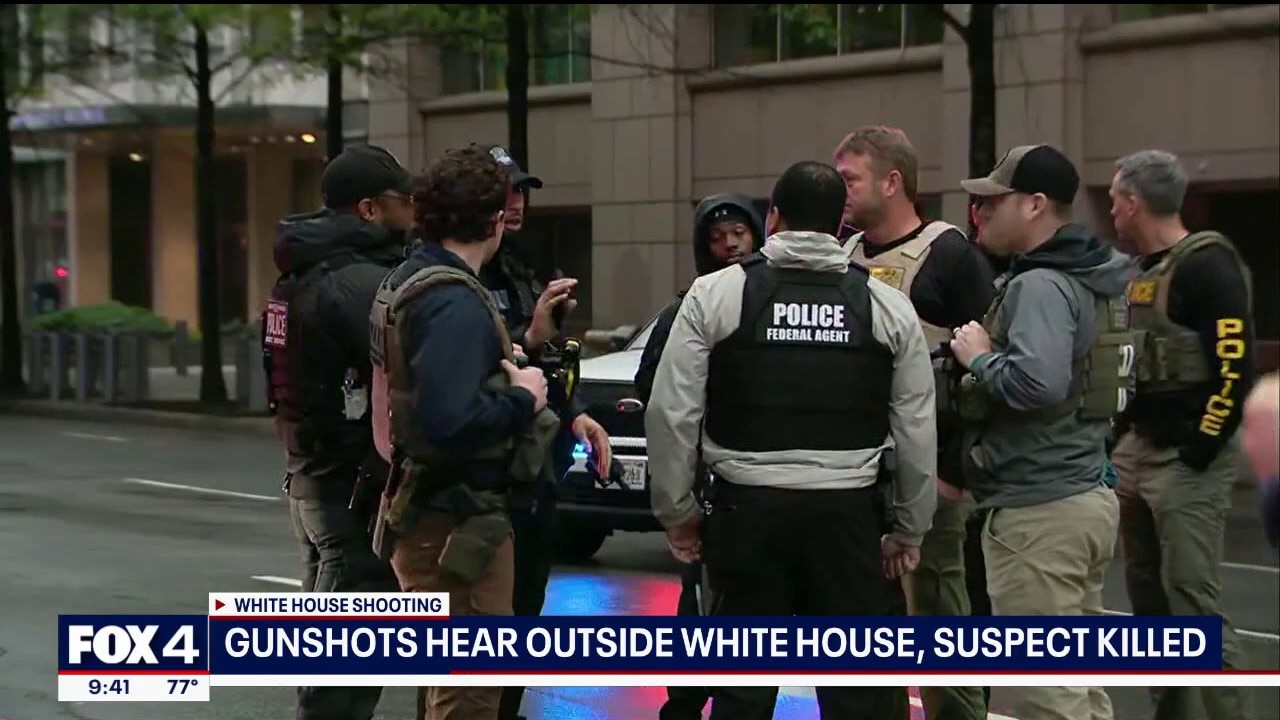 Suspect dead, 1 injured after shooting near White House