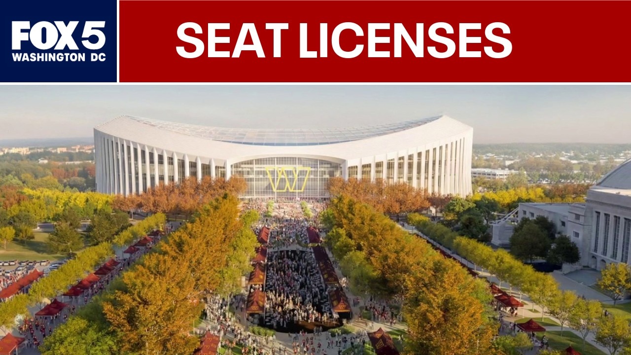 New Commanders’ stadium personal seat licenses explained 