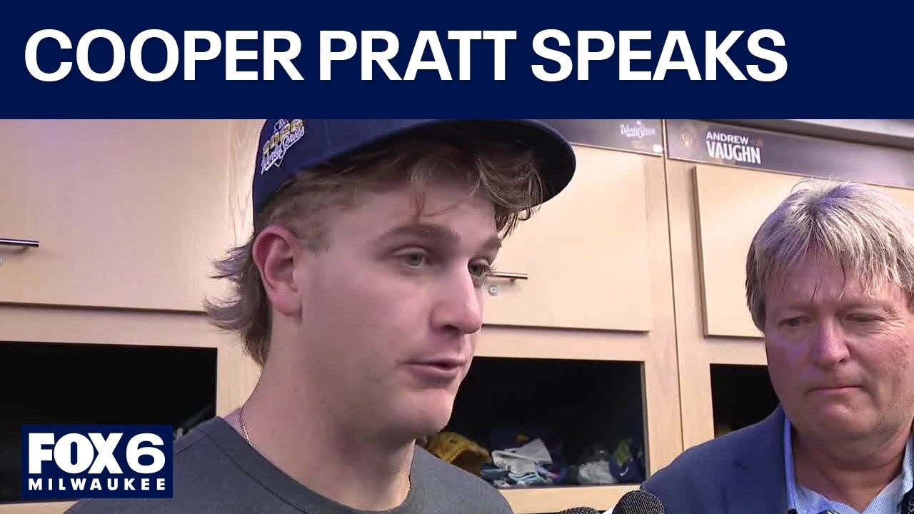 Brewers Shortstop Cooper Pratt speaks after Game 1 win