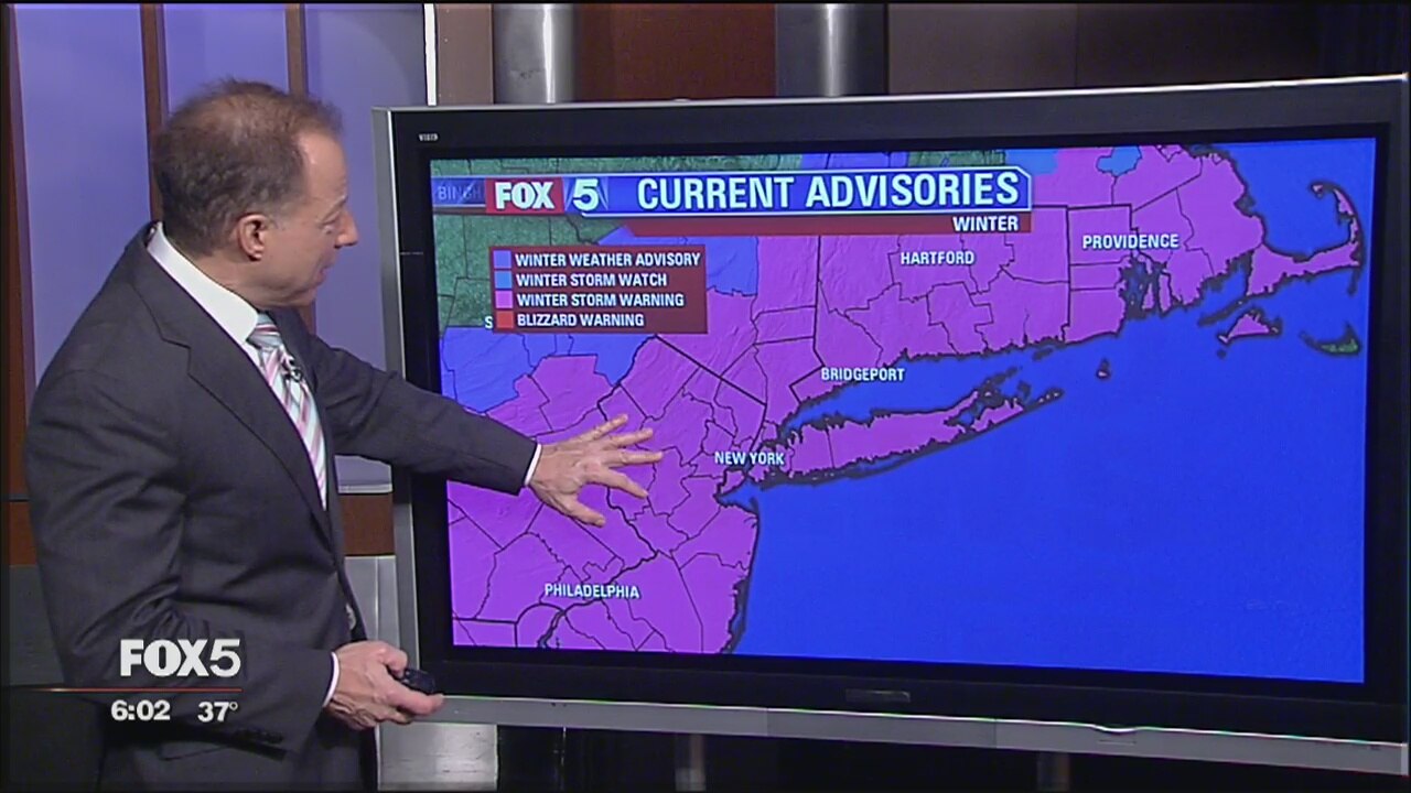 Snowstorm Update Tuesday Evening