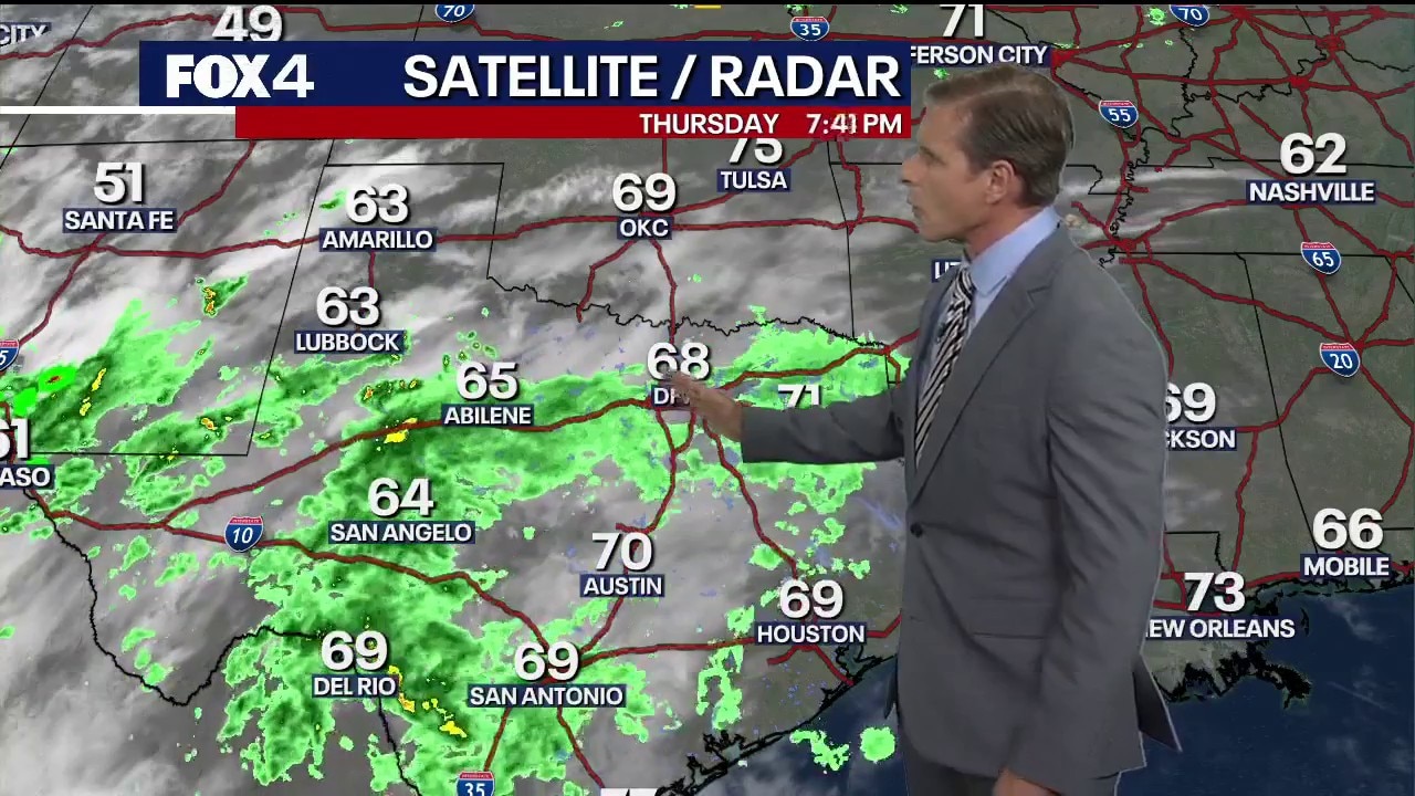 Dallas weather: October 29 overnight forecast