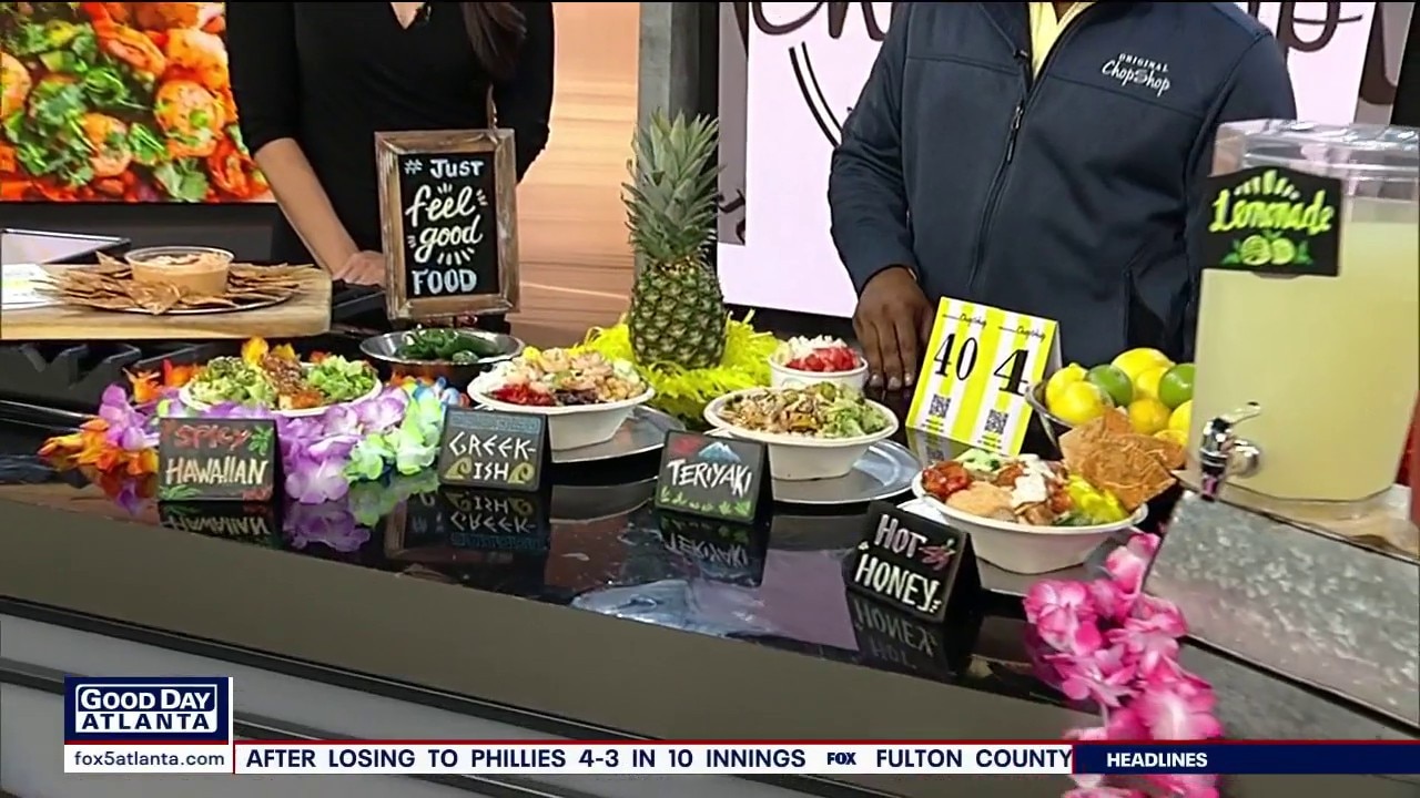The original chop shop shows off some menu items