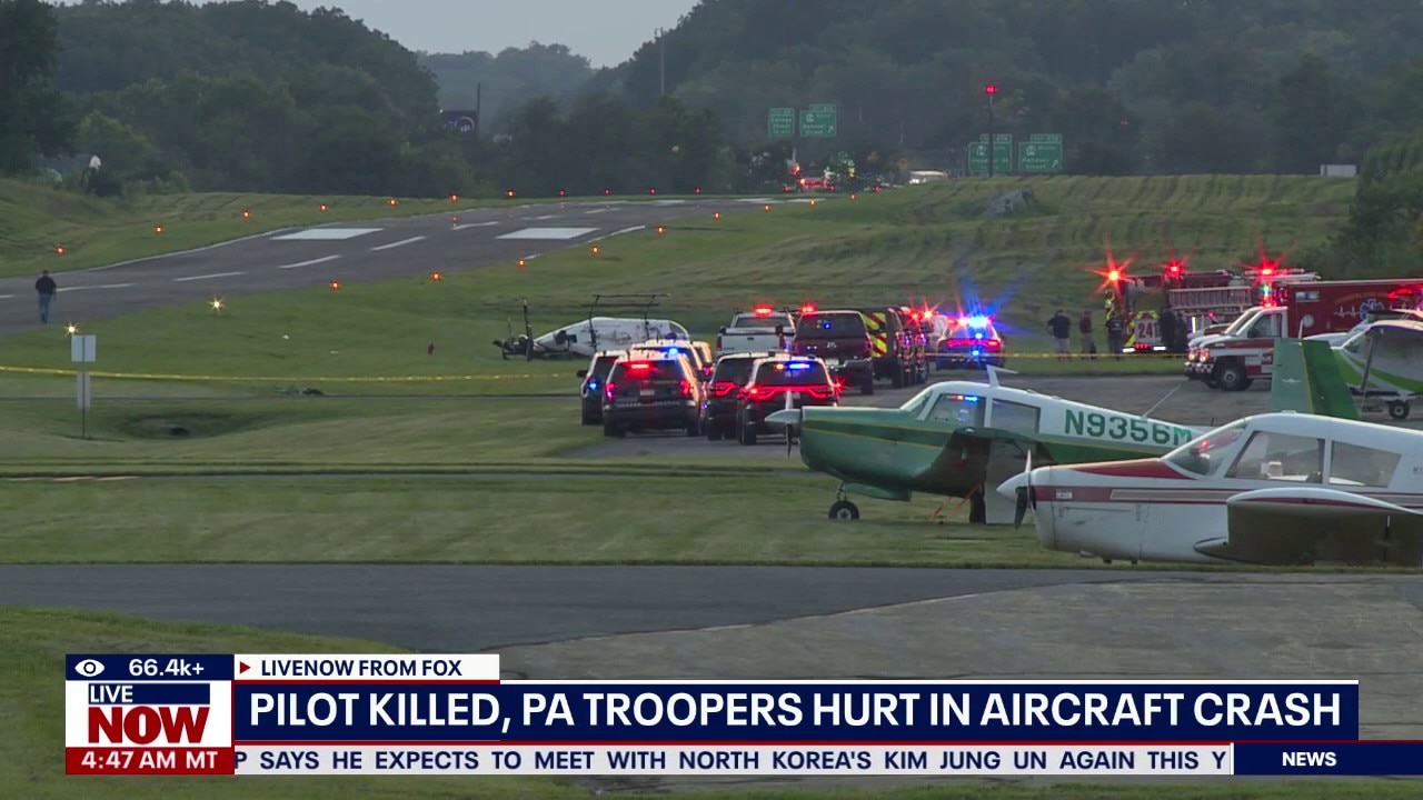 Pilot killed, troopers injured after helicopter and small plane crash