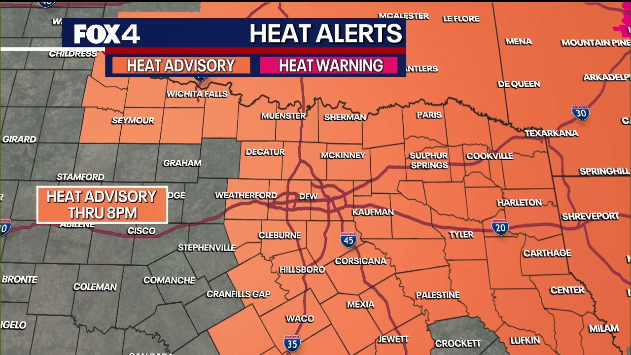 Dallas weather: Aug. 15 morning forecast