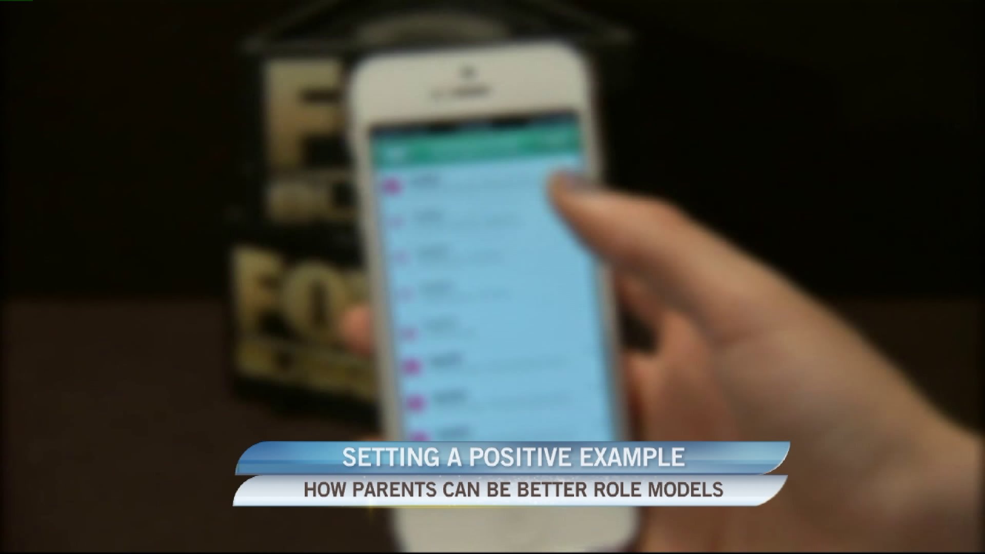 Setting a positive example